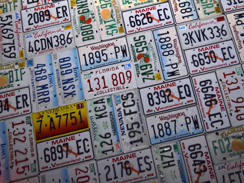 Old Licence Plates