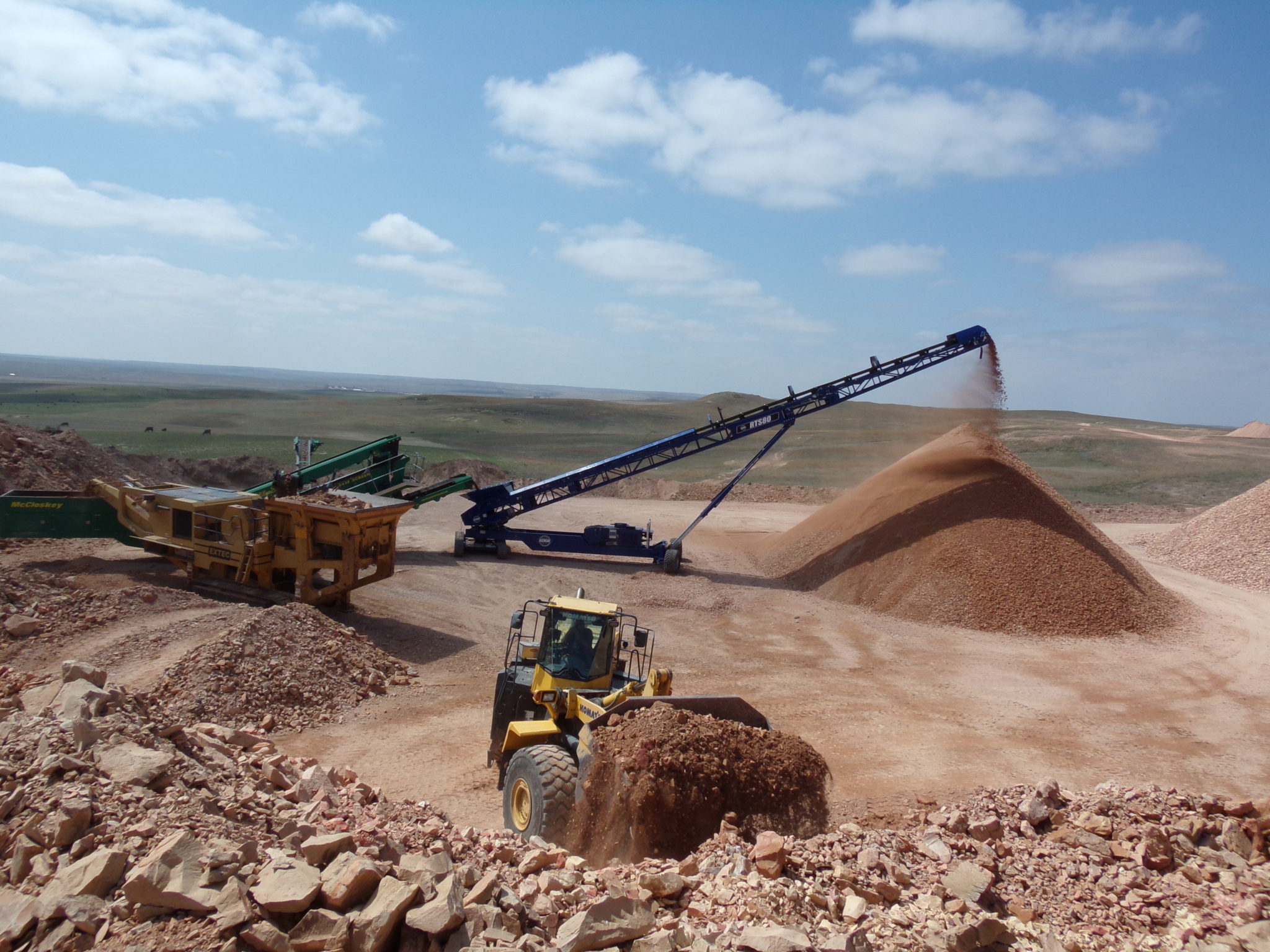 sand and gravel mining